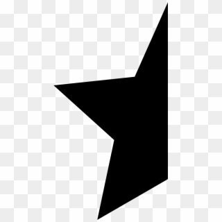 Half Star Symbol, HD Png Download