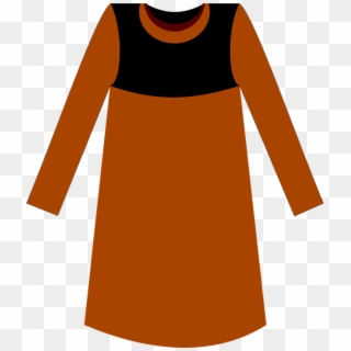 Yellow Blouse Dress Fashion Muslim Cloth - Day Dress, HD Png Download