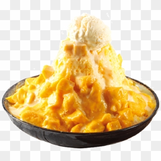Mango Milk Shaved Ice-shaved Ice - Dish, HD Png Download