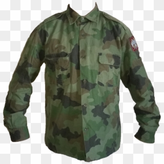 Serbian Army Woodland Shirt - Military Uniform, HD Png Download