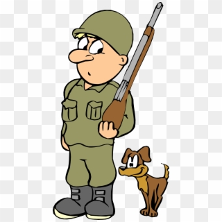 Army Soldier Military Uniform - World War 1 Cartoon, HD Png Download