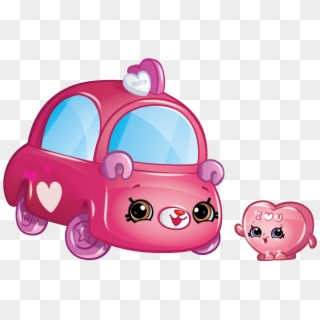 Candy Heart Car <br> - Shopkins Cutie Cars Heart, HD Png Download