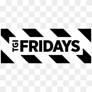 Tgi Fridays Logo Black And White - Tgi Friday Logo Png, Transparent Png