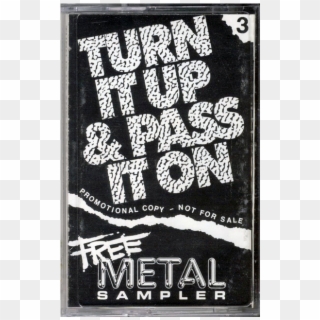 1990 Turn It Up & Pass It On Promo Tape Vol3 - Poster, HD Png Download