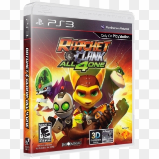 Ratchet & Clank - Ratchet All 4 One Ps3, HD Png Download