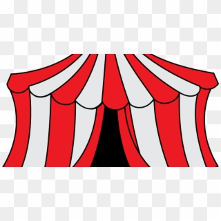 Red Circus Tent Clipart , Png Download - Circus Tent Clipart Free, Transparent Png
