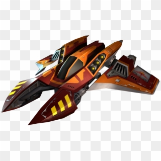 Multi-purpose Korosian Strike Craft - Ratchet And Clank Deadlocked Vehicles, HD Png Download