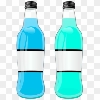 Two Bottle Bottles - Two Bottles Clipart, HD Png Download