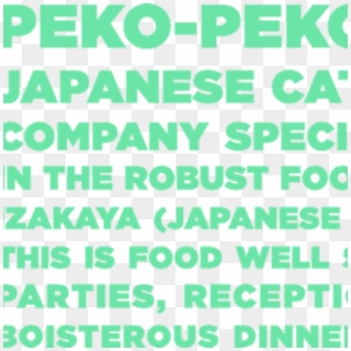 Peko Peko Catering - Celebrando A Recuperação, HD Png Download
