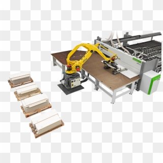 Panel Saw With Integrated Robot - Planer, HD Png Download