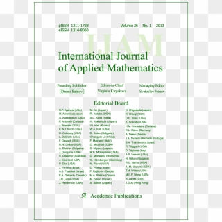 The Issue - Research Paper Mathematics Pdf, HD Png Download