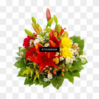 Birthday Flowers Bouquet - Flowers Bouquet Png Transparent, Png Download