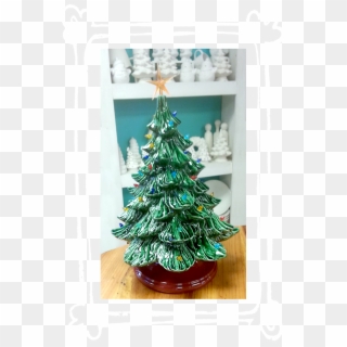 Vintage Christmas Tree Painting Party - Christmas Ornament, HD Png Download