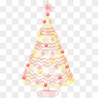 Free Png Large Gold Transparent Christmas Tree With - Transparent Christmas Tree, Png Download