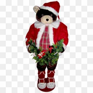 60 Moving Christmas Bear Cooney's Donegal - Teddy Bear, HD Png Download