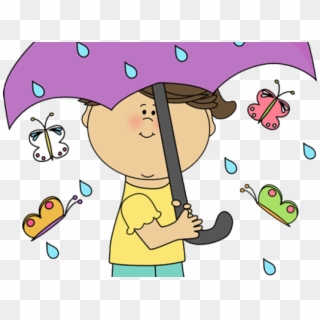 Rain Clipart Summer - Cartoon, HD Png Download