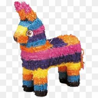 #piñata #donkey #mexico #colors #rainbow - Mexican Pinata, HD Png Download
