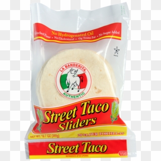 Street Taco Sliders Flour Tortillas - Corn Tortilla, HD Png Download