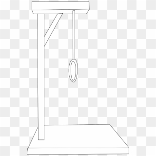 Rope Hanging Gallows Death Png Image - Executed Clipart, Transparent Png