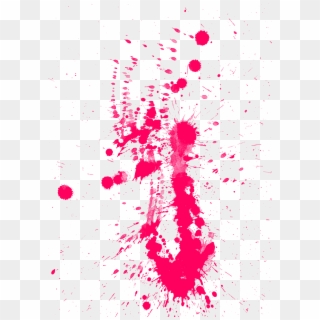 #pink #paint #splatter #freetoedit - Ink Splatter, HD Png Download