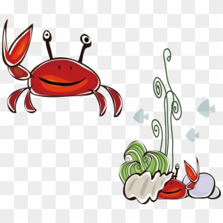 Picture Free Stock Two Crabs Crabe Transprent Png Free - Vector ปู, Transparent Png