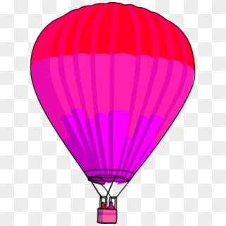 Purple Balloon Clipart - Hot Air Balloons Clip Art Large, HD Png Download
