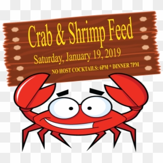 Folsom Lake Lions Club Presents 17th Annual Crab & - Crab Clip Art, HD Png Download