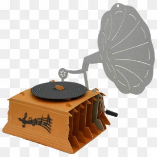 Record Player Pop Up Card - Illustration, HD Png Download
