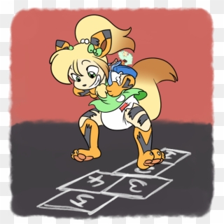 Hopscotch [inked By Tato] - Cartoon, HD Png Download