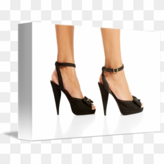 Transparent Heel Shoes - Basic Pump, HD Png Download