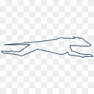Greyhound Racing - Line Art, HD Png Download