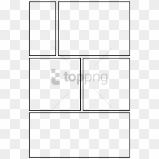 Comics Png Image With Transparent Background - Black-and-white, Png Download