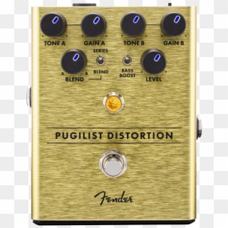 Fender Pugilist Distortion Pedal, HD Png Download