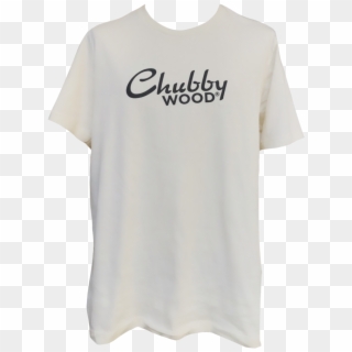 Chubby Wood Tee In Off-white - Active Shirt, HD Png Download