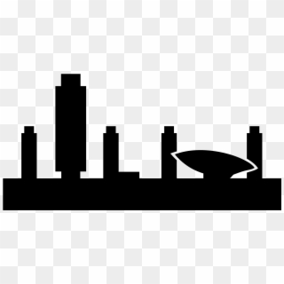 Empire State Plaza Symbol - Albany Skyline Silhouette, HD Png Download