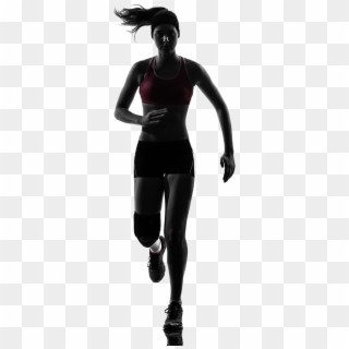Transparent Man Runner Silhouette , Png Download - Marathon Woman Silhouette, Png Download