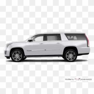 Cadillac Drawing Escalade - White 2018 Cadillac Escalade Esv, HD Png Download