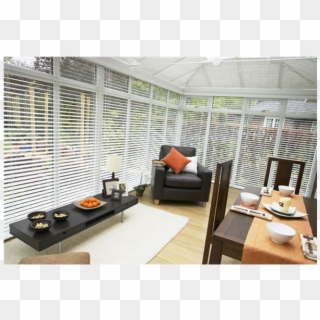 Photo Taken At Cortinas Contralux Sl By Business O - White Aluminium Venetian Blinds, HD Png Download