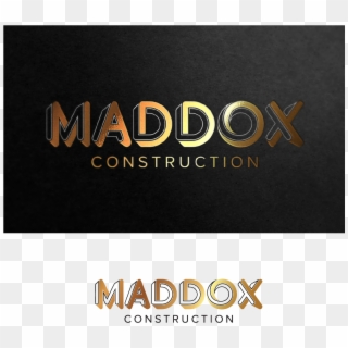 Logo Design By Famulan57 For Maddox Construction - Graphic Design, HD Png Download