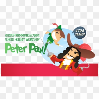 Peter Pan Facebook Cover - Cartoon, HD Png Download