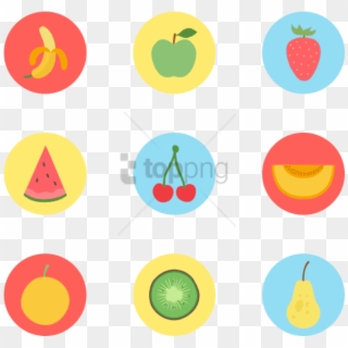 50 Fruit Icon Packs - Summer Fruits Icons, HD Png Download