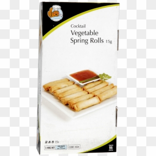 Vegetable Spring Roll - Water Biscuit, HD Png Download