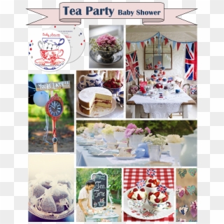 Birtish Themed Tea Parties Are All The Rage - Collage, HD Png Download