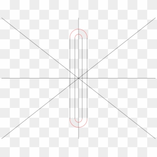 How To Draw Celtic Knot 2 Level 1 Step - Cross, HD Png Download