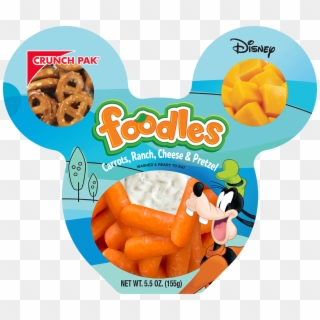 Peeled Apples Crackers - Disney Foodles Crunch Pak, HD Png Download