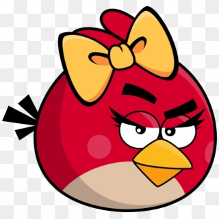 Angry Birds Girl - Angry Birds Red Girl, HD Png Download