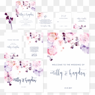 Molly Flat Lay-01 - Floral Design, HD Png Download