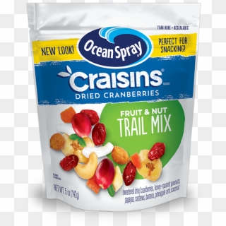 Ocean Spray Nut & Fruit Craisins Trail Mix 5oz - Ocean Spray Craisins, HD Png Download