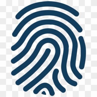 Black Fingerprint Icon Png - Fingerprint Scanner Icon Png, Transparent Png