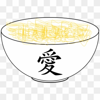 This Free Icons Png Design Of Japanese Noodles Of Love - Chinese Symbol For Love, Transparent Png